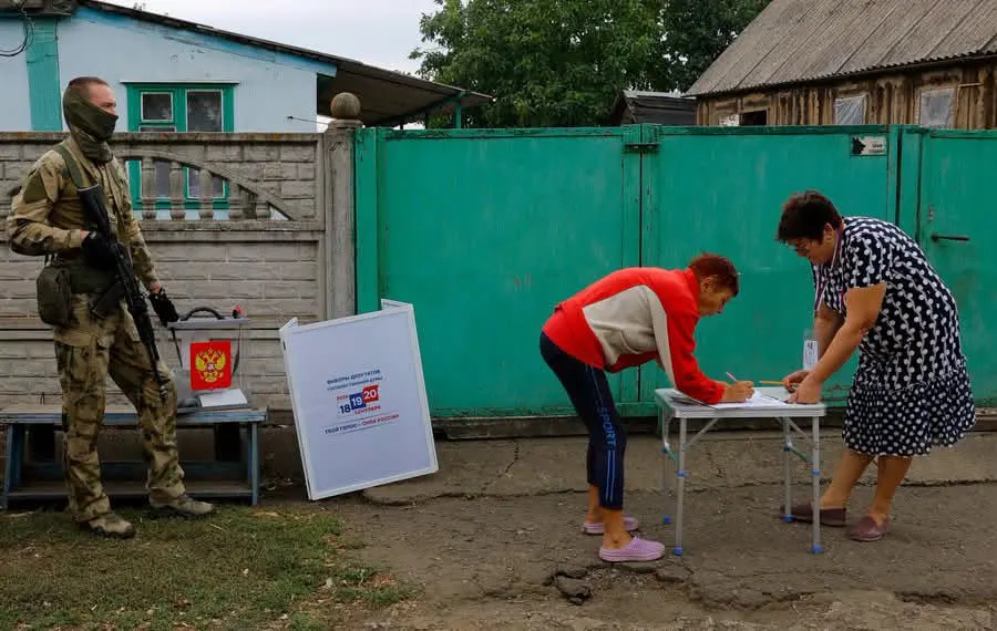 Росія проголосувала на окупованих територіях: МЗС України каже «не визнаємо»