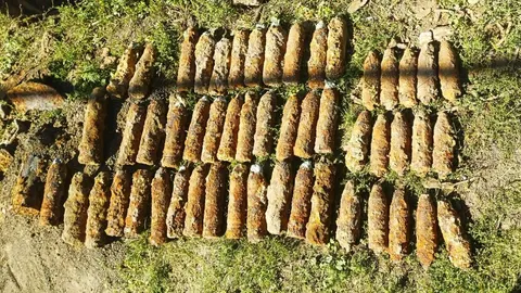 47 снарядів часів Другої світової знайшли у дворі на Кіровоградщині