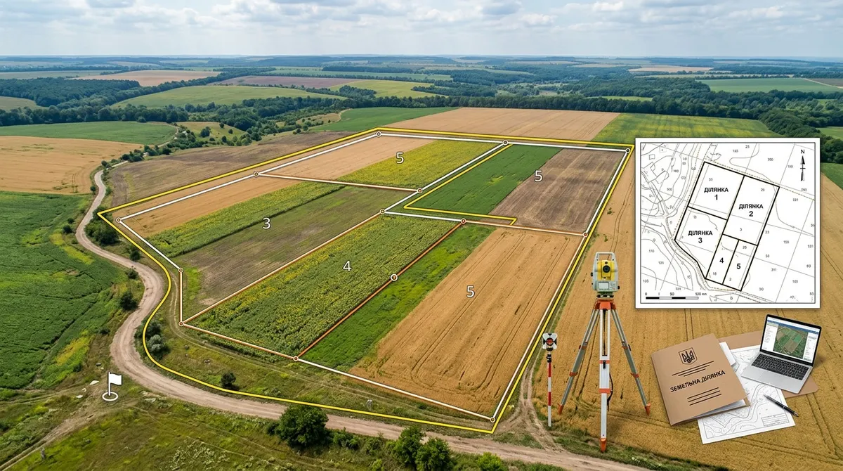 Як поділити земельну ділянку в Україні: інструкція та ціни