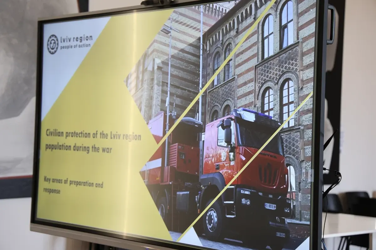 Львівщина поділилася досвідом Пунктів незламності на шведському форумі