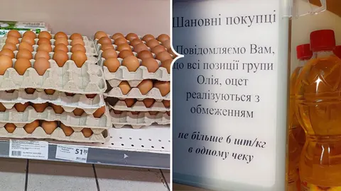 Не більше шести в одні руки: у Кропивницькому обмежили продаж круп, яєць та олії