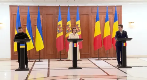 Зеленський розповів про переговори з лідерами Молдови та Румунії