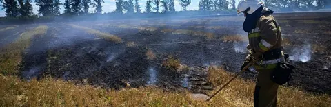 Понад 30 пожеж за добу: на Миколаївщині постраждав чоловік