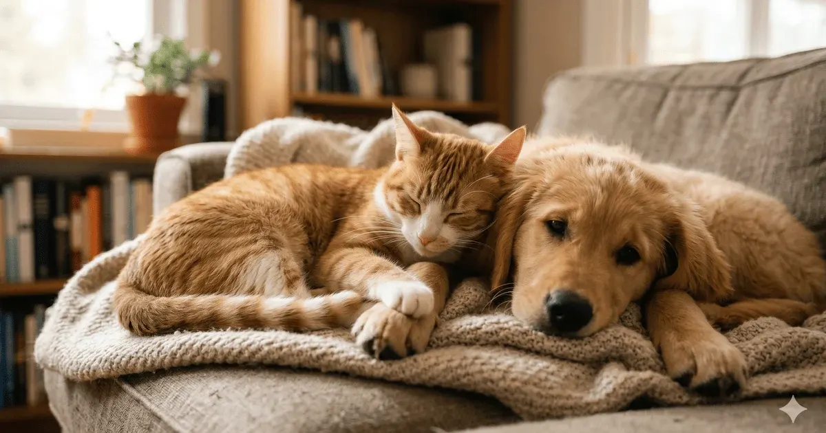 Собака поруч із котом: 5 порід, які потоваришують з вусатим сусідом