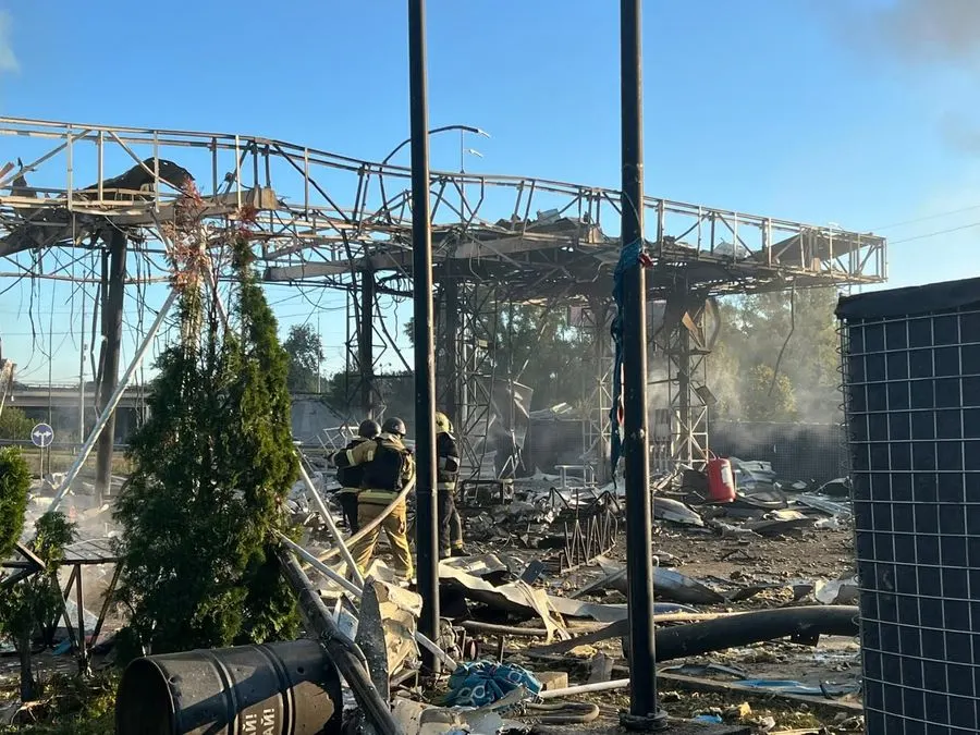 Росія вдарила по АЗС у Києві: персонал встиг в укриття