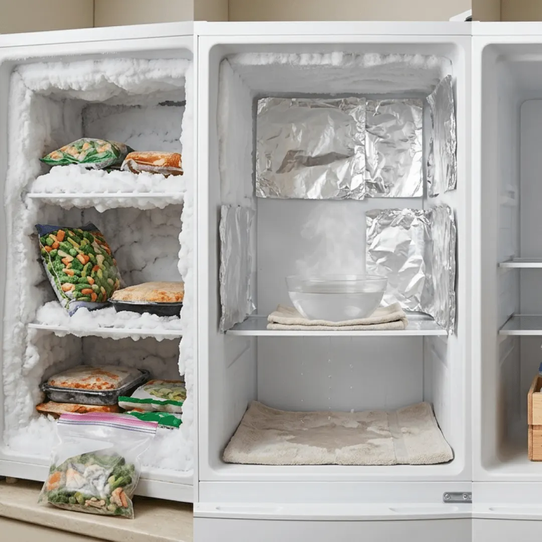 Лід у морозилці зникне швидше: допоможе звичайна фольга
