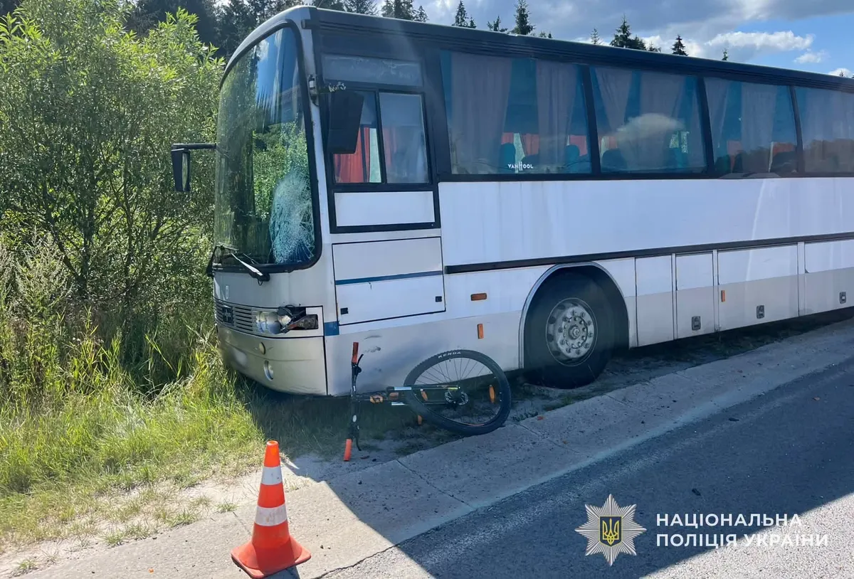 Три велосипедисти постраждали у ДТП на Львівщині за добу