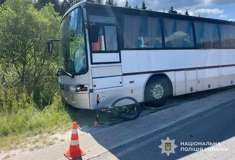 Три велосипедисти постраждали у ДТП на Львівщині за добу
