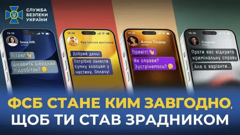 «ФСБ стане ким завгодно»: СБУ запустила нову хвилю протидії вербуванню українців