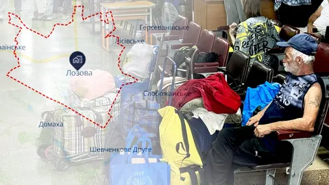 Лозова: як удари по залізниці змінили шлях евакуації з Донеччини