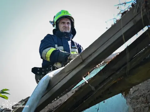 У Чернівцях рятувальники витягли собаку з півтораметрової ями