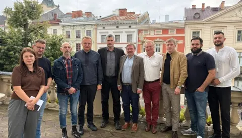Європейський Конґрес Українців приїхав до Львова: ветеранська тема і центр UNBRO