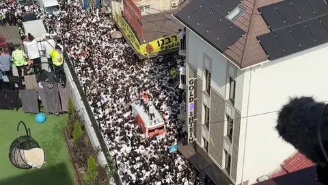 Умань приймає рекордні 50 тисяч хасидів на Рош га-Шана попри війну