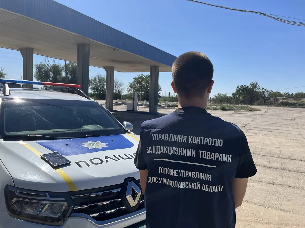 На Миколаївщині викрили АЗС, що торгувала пальним без ліцензії
