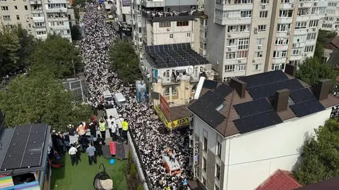 Умань прийняла 50 тисяч хасидів: рекордні 25 млн грн туристичного збору