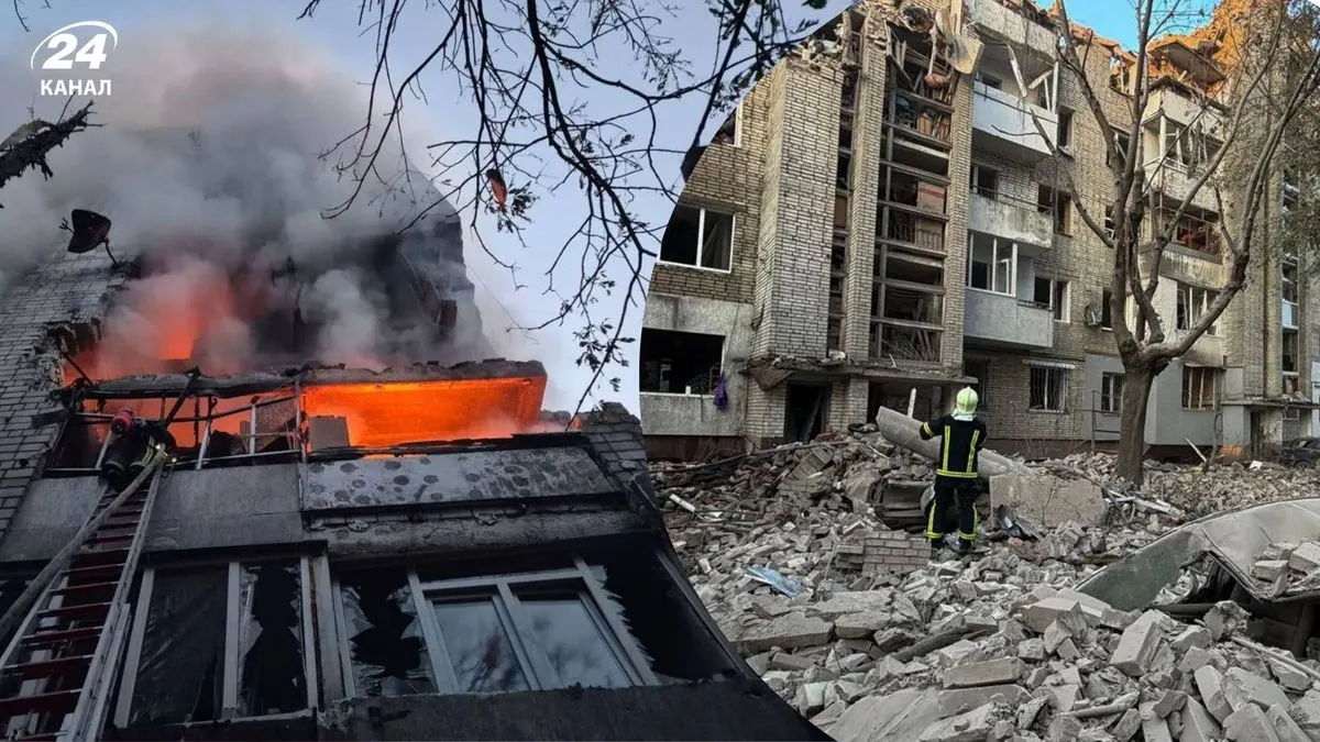 Ракетний удар по Львову: зруйновані поверхи, майже 30 постраждалих