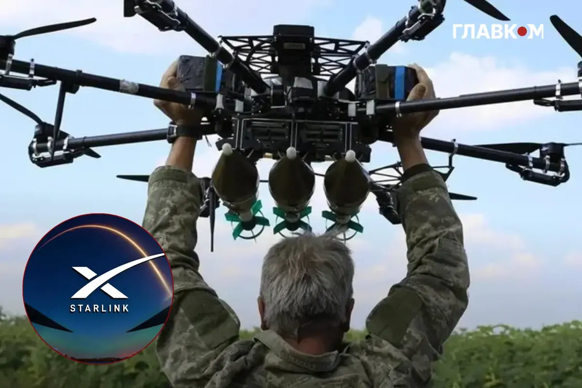 Маск дозволить Starlink для українських дронів за межами України: названо умову