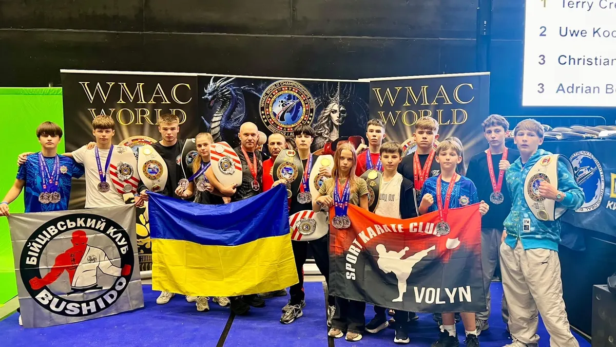 39 медалей: волинська команда підкорила чемпіонат світу з козацького двобою в Австрії