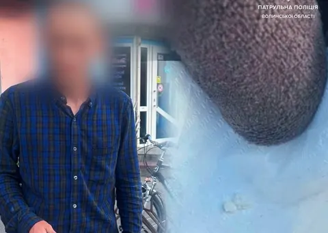 Помітили поліцію й занервував: у Ковелі чоловік мав при собі згорток із порошком