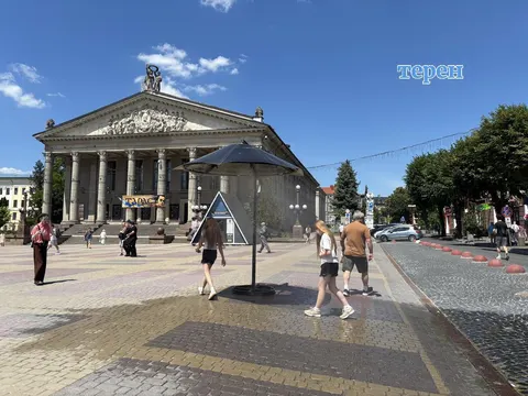 На Тернопільщині стовпчики термометрів сягнуть +38°С
