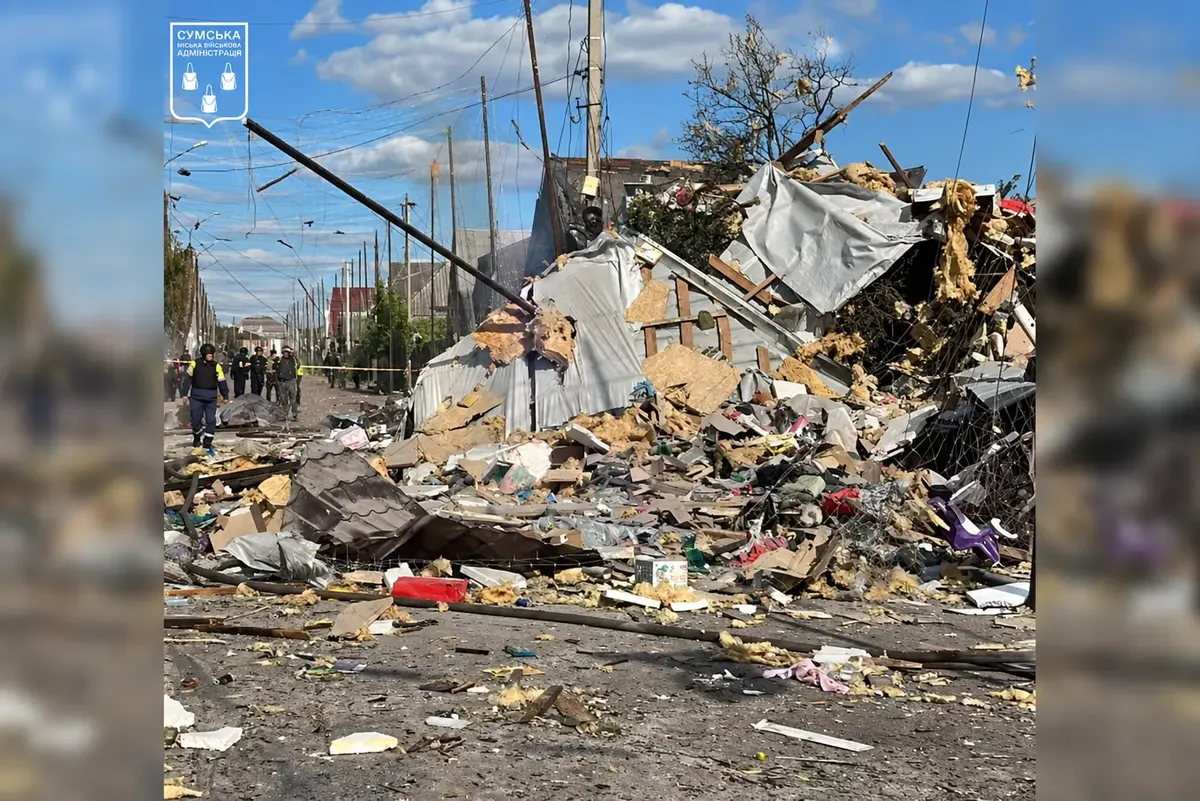 КАБи по Сумах: поранені, зруйновані будинки й пожежі