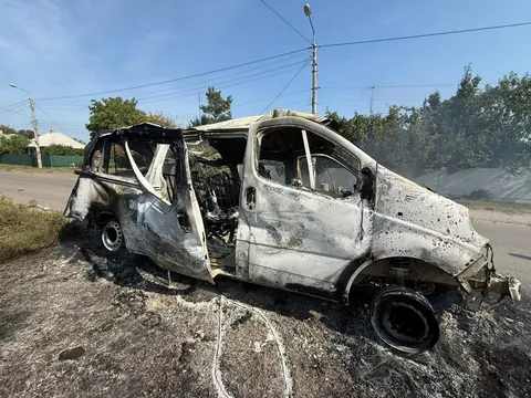 Удар по автівці в Краматорську: двоє загиблих, четверо поранених