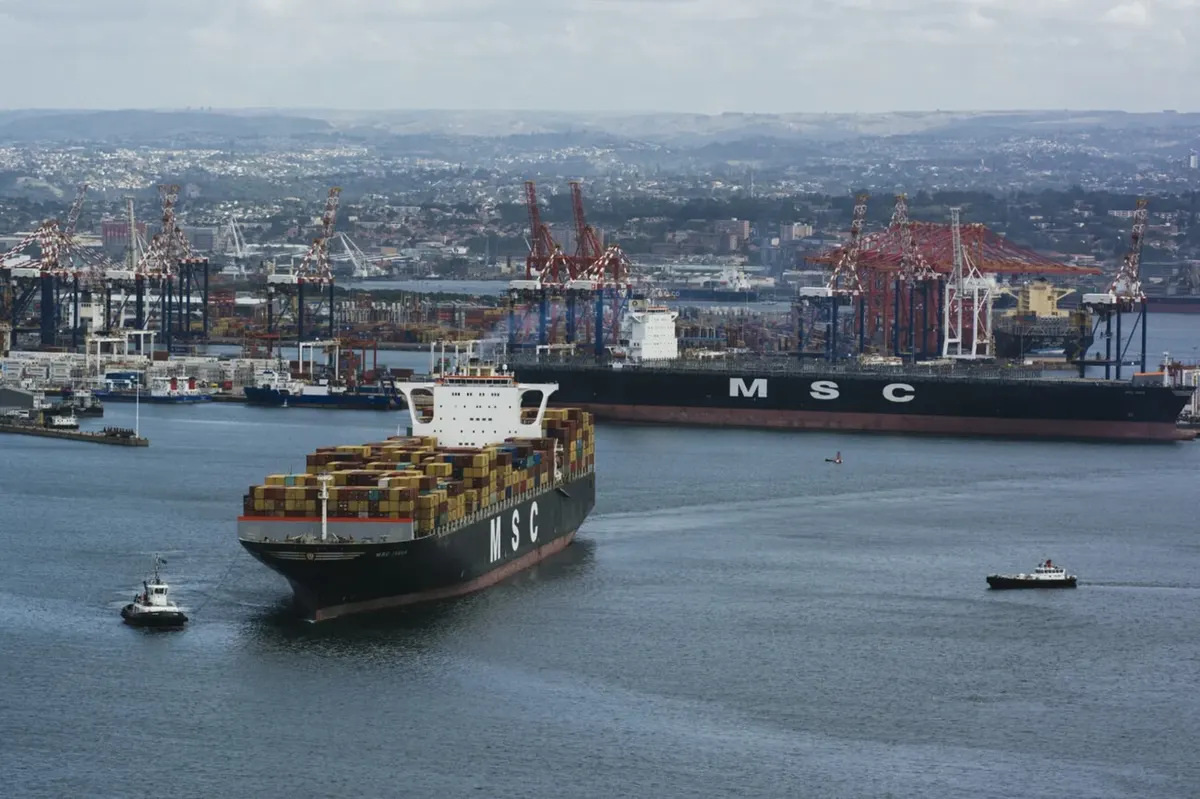MSC зупинив бронювання до Новоросійська після атаки на своє судно