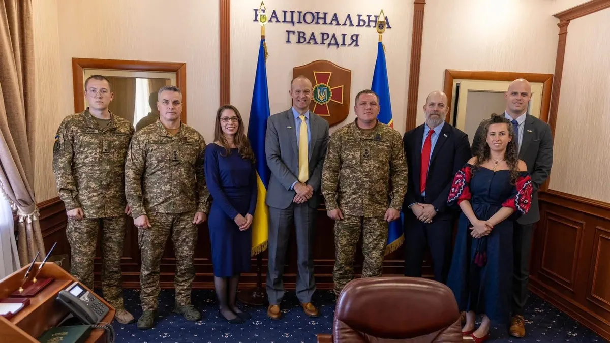 Командувач НГУ зустрівся з новим керівником відділу посольства США