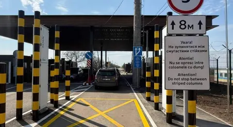 Пункт пропуску «Виноградівка» на кордоні з Молдовою знову працює